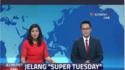 Jelang 'Super Tuesday' - Live Hits VOA untuk Kompas TV