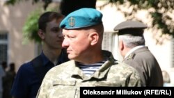 Архівне фото. Юрій Содоль, екскомандувач Об'єднаних сил ЗСУ, який тоді був командувачем морської піхоти України, 15 червня 2018. Фото: Oleksandr Miliukov (RFE/RL)