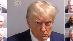 Ông Trump trở thành cựu tổng thống Mỹ đầu tiên bị chụp ảnh lưu hồ sơ cảnh sát | VOA