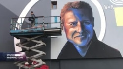 Mural Michaelu Schumacheru - znak zahvalnosti Sarajeva njemačkom asu