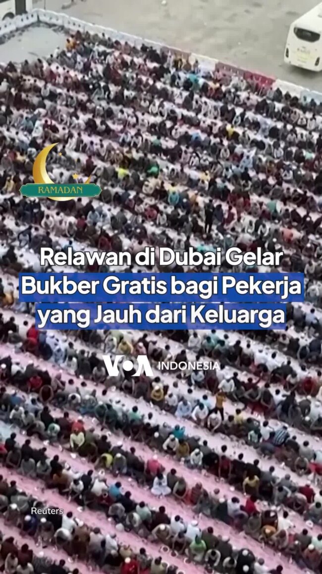 Relawan di Dubai Gelar Bukber Gratis untuk Pekerja yang Jauh dari Keluarga