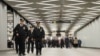 El tren llega al World Trade Center