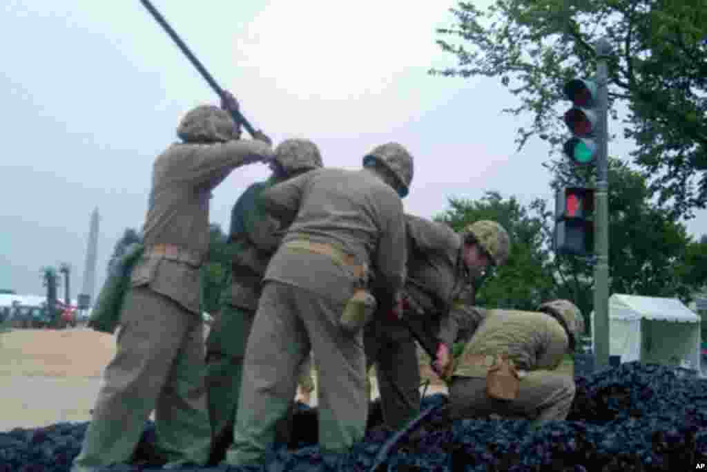 美国首都华盛顿热热闹闹庆祝独立节