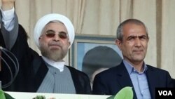 Prezident Ruhani və Ərdəbil valisi Məcid Xudabəxş