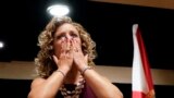 DNC Chairwoman, Debbie Wasserman Schultz, D-Fla., greeted the Florida delegation at a breakfast in Philadelphia, July 25, 2016. She quit the post amid a furor over leaked emails that show party leaders mocked and criticized the upstart campaign of Vermont Senator Bernie Sanders.