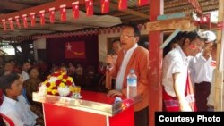 မွန်ဝန်ကြီးချုပ်သစ် ဒေါက်တာအေးဇံကို လျာထား