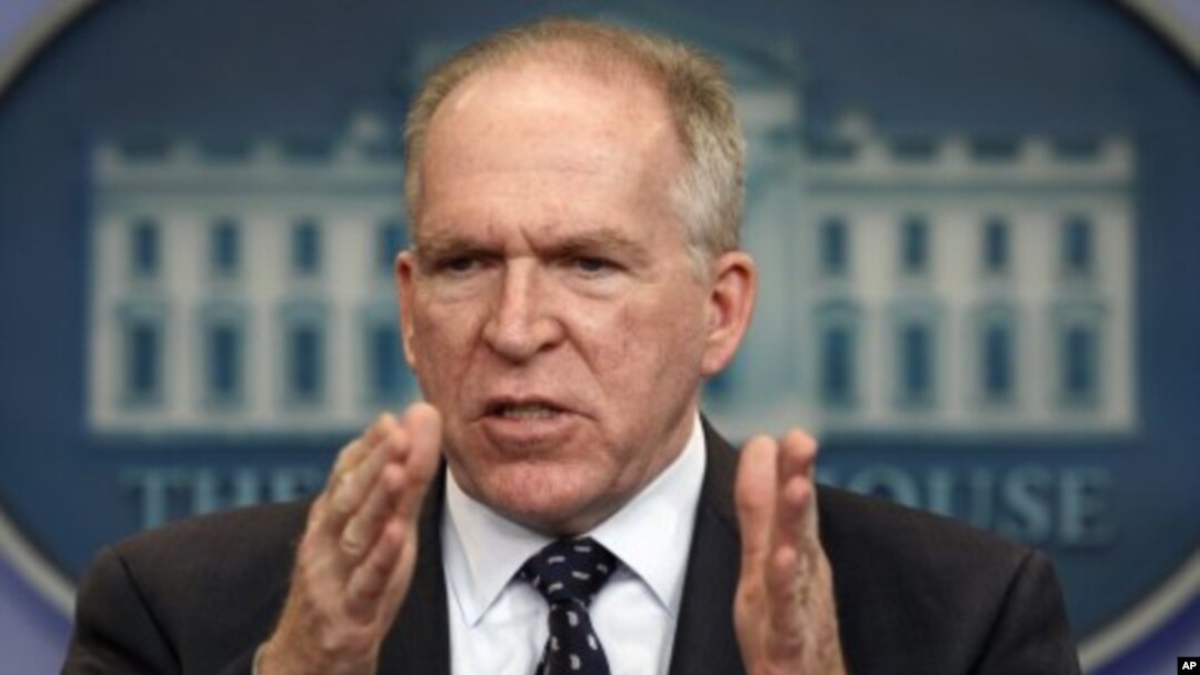 Ông John Brennan, cố vấn cao cấp chống khủng bố của Tổng thống Obama, nói tấn công bằng máy bay không người lái chính xác như giải phẫu bằng tia laser để cắt bỏ 'bướu ung thư' khủng bố mà không làm hại các 'mô dân sự' ở chung quanh