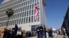 Quốc kỳ Mỹ chính thức tung bay tại đại sứ quán ở Cuba