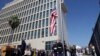 U.S. Flag Flies Over Embassy in Havana, Cuba