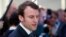 Emmanuel Macron is seen in San Francisco, California, during the visit of French President Francois Hollande to the United States, in Feb. 12, 2014.