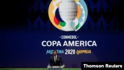 FILE PHOTO: Copa America Argentina-Colombia 2020 Draw