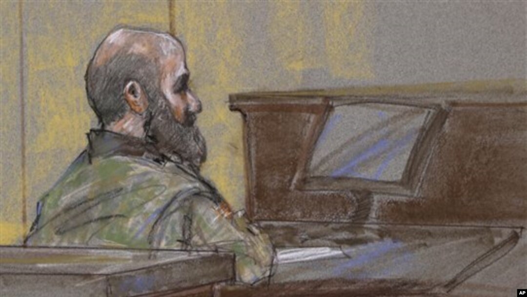 Mayor Nidal Hasan –psikiater tentara yang membunuh 13 tentara di Fort Hood – Texas tahun 2009 dijatuhi hukuman mati hari Rabu (28/8). 