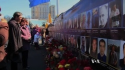 Ukrainians Memorialize Protesters Killed in Kyiv