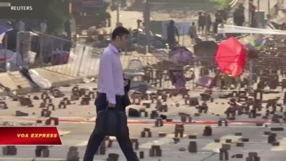 Chính quyền Hong Kong quyết chấm dứt bạo động