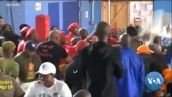 Un chaos éclate entre les partisans de partis de gauche sud-africains