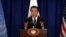 Prime Minister of Japan Yoshihiko Noda addresses a news conference in New York, September 26, 2012.