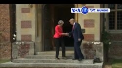 Manchetes Mundo 13 Julho 2018: Trump critica May