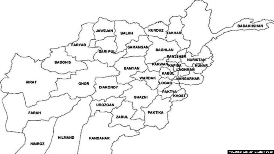 Peta Afghanistan