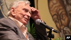 Foto de 2009 del autor y escritor Gore Vidal, quien falleció el 31 de julio de 2012, a la edad de 86 años, en Los Angeles.