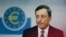 European Central Bank (ECB) President Mario Draghi speaks during the monthly ECB news conference in Frankfurt, Germany, June 6, 2013.
