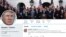 A screenshot shows a fragment of the masthead of U.S. President Donald Trump's Twitter account, in Washington, Jan. 3, 2018.