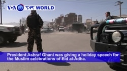 VOA60 World PM - Rockets Hit Kabul During Eid Festivities