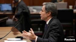 U.S. Secretary of State Antony Blinken testifies before the House Committee on Foreign Affairs