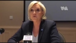 Conférence de Marine le Pen lors de sa visite au Tchad (vidéo)