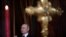 Russian Orthodox Patriarch Kirill leads Easter service in Moscow
