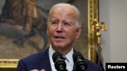 ARCHIVO - El presidente estadounidense Joe Biden, durante un evento en el salón Roosevelt de la Casa Blanca, en Washington, el 16 de febrero del 2024.