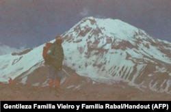 Undated handout picture released by Vieiro family and Rabal family of the late legendary mountaineer Guillermo Vieiro.