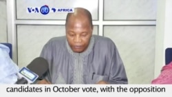 VOA60 Africa - Guinea: UN envoy appeals for restraint among candidates in October vote - September 15, 2015