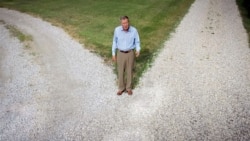 In this image from video, former Republican Ohio Gov. John Kasich speaks during the first night of the Democratic National Convention on Monday, Aug. 17, 2020. (Democratic National Convention via AP)