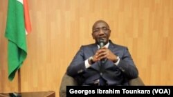 Le Premier ministre ivoirien, Amadou Gon Coulibaly à Abidjan, le 30 octobre 2017. (VOA/Georges Ibrahim Tounkara)