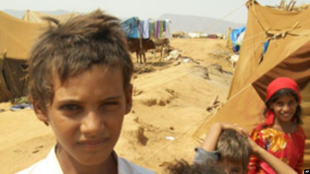 About 200,000 people have fled the war in northern Yemen since fighting first broke out in 2004, most are women and children