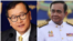 Ông Sam Rainsy và Thủ tướng Thái Lan Prayuth Chan-ocha.