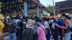 မဲဆောက် ရောက် အထောက်အထားမဲ့ မြန်မာတွေကို ထိုင်းက ကိုဗစ်ကာကွယ်ဆေးထိုး