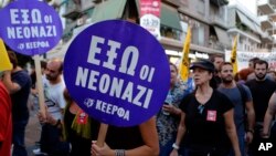 Protesti zbog ubistva muzičara Pavlosa Fisasa