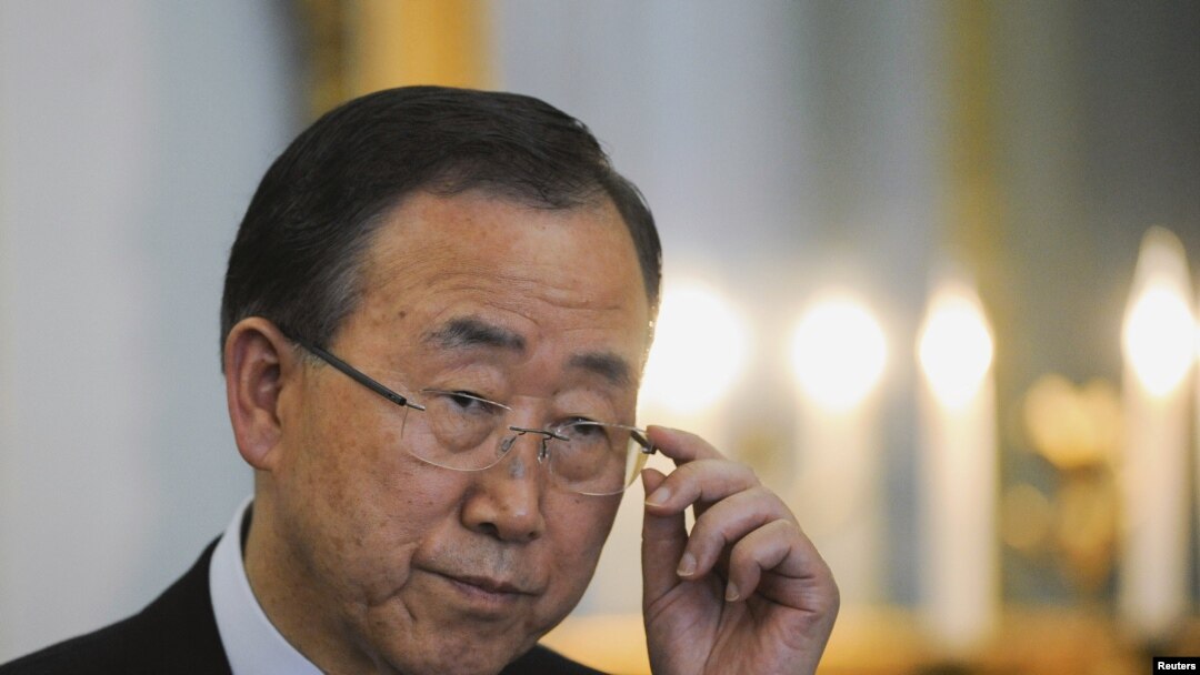 Sekjen PBB Ban Ki-moon 