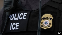 FILE - Kenneth Genalo, director of US Immigration and Customs Enforcement's New York City field office, speaks during an interview with The Associated Press, Dec. 17, 2024, in the Bronx borough of New York.