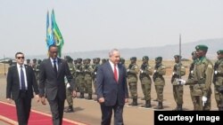 UmushikIranganji wa mbere wa Isirayeli Benjamin Netanyahu mu rugendo mu Rwanda