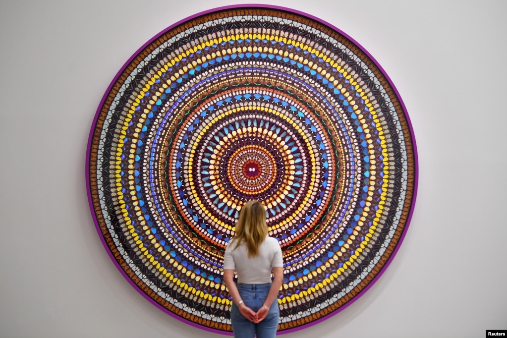  ȭƮ ť꿡 ̾&nbsp;㽺Ʈ(Damien&nbsp;Hirst) &#39;޶(Mandalas)&#39; ȸ    ڰ ǰ &quot;(deity)&quot; ϰ ִ.