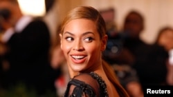 FILE - Singer Beyonce