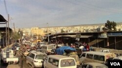 Residents of Afrin forced to flee their homes