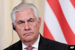 Secretario de Estado de EE.UU. Rex Tillerson.