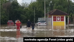 Vanredna odbrana od poplava na teritoriji cele Srbije, Foto: video grab