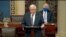 In this photo taken from U.S. Senate video, Wyoming's low-key senior U.S. Sen. Mike Enzi says goodbye to colleagues Wednesday, Dec. 2, 2020, in Washington, by urging them to focus more on where they agree and not so much on their differences.