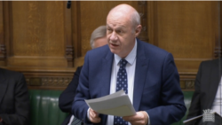 保守黨國會議員、前移民事務國務大臣祈達文（Damian Green）(Photo: UK Parliament TV)