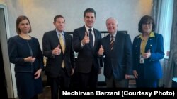 Barzani Graham meeting - Munich, Germany.