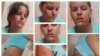 Photographs of Mabel Páez, a Cuban journalist who says she was attacked by masked men she believes were working for the government. (Mabel Páez via ICLP)